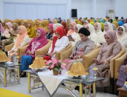 TP PKK Soppeng Hj Nurjannah Kaswadi Sampaikan Pidato Perpisahan di  Peringatan Hari Ibu
