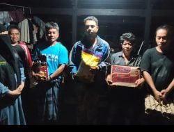 Andalan Sulsel Peduli Salurkan Bantuan ke Korban Musibah di Rampusa Kecamatan Lembang