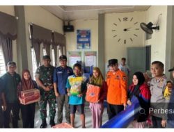 Pemkab Pinrang Salurkan Bantuan Terdampak Bencana Alam di Kampung Rampusa
