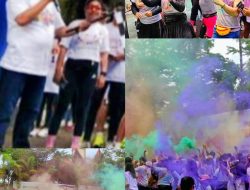Bupati Baru Tana Toraja Lepas Peserta Toraja Color Run Lovely Desember