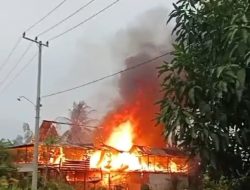 Kebakaran di Sitampae Wajo,  Satu Rumah Habis Dilalap si Jago Merah