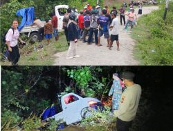 Laka ke Jalur Wisata Tebing Romantis Ollon Menelan Korban