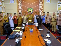 Tim Perumus Musyawarah Adat KerajaanTemui Bupati Gowa