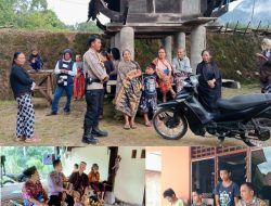 Jelang Nataru Bhabinkamtibmas Intens Sambangi Warganya
