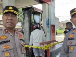 Mobil Terbakar Saat Isi BBM, SPBU Amessangen Ikut Terbakar