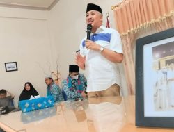 Calon Bupati Terpilih H.A. Irwan Hamid Melepas 40 Jemaah Umroh di Kabupaten Pinrang