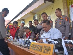 Tim Gabungan Polda Sulsel Periksa Senji Anggota Polres Bulukumba