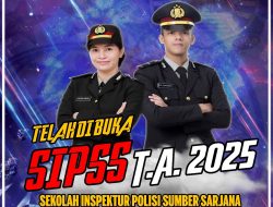 SDM Polres Luwu Umumkan Pendaftaran Sekolah Inspektur Polisi Sumber Sarjana Tahun 2025