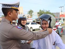 Edukasi Satlantas Polres Luwu untuk Remaja: Jatuh di Aspal Tak Seindah Jatuh Cinta