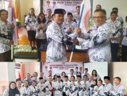 Dr Abdi Meminta Andarias Lebang Kibarkan Panji Bendera PGRI Seantero Tana Toraja