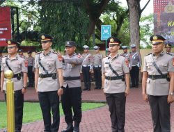 Kapolres Luwu Pimpin Upacara Sertijab dan Kenaikan Pangkat : Momentum Awal Untuk Memulai Kinerja Yang Lebih Baik