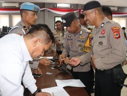 Tim Itwasda,Birolog danBidpropam Periksa Senpi Personel Polres Soppeng