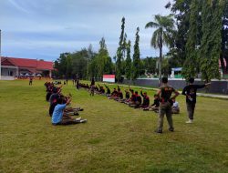 Sambut HUT ke 75, Satpol PP dan Damkar Wajo Melakukan Pembentukan Fisik