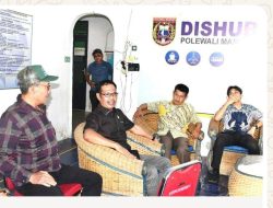 Komisi III DPRD Pinrang Kunker di Dishub Polman – Majene
