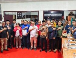 KPU Toraja Utara Tetapkan Dedy-Andrew Pemenang Pilkada