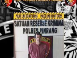 Tim Crime-Fighters Polres Pinrang Tangkap Pelaku Pencurian dengan Pemberatan di SPBU Massila