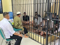 Pembinaan Rohani ke Para Tahanan Polres Soppeng