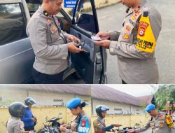 Propam Polres Tana Toraja Pemeriksaan Internal Kelengkapan Kendaraan