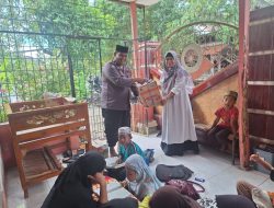 Bhabinkamtibmas Desa Siwolong Polong Gelar Kegiatan Jumat Berkah di TPA Nurul Huda