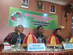 Plt Kepala Dinas Koperasi dan UKM Pinrang Hadiri Rapat Tahunan KSP Kusuma Jaya Mandiri