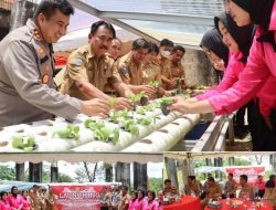 Kapolres Torut Dan Bhayangkar Launching P2L Berbasis Terintegrasi dan Berkelanjutan