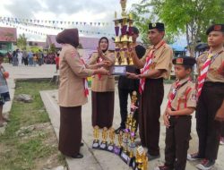 SDN No. 16 Kabupaten Pinrang Raih Juara Umum Pertama di Lomba Pramuka SMPN 3 Pinrang