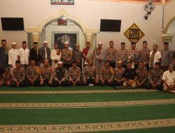 Polres Soppeng Gelar Peringatan Isra Miraj Nabi Muhammad SAW 1 di Masjid Al Aqso