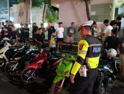 Satlantas Polres Soppeng Gelar Sosialisasi ke Komunitas Otomotif di Lalabata