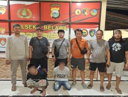 Personel Polsek Belawa Tangkap Dua Pelaku Pencurian Sepeda Motor