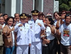 Bupati dan Wabub Baru Tana Toraja Disambut Meriah Warga PascaRetreat di Magelang