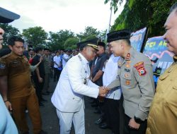 Kapolres Luwu Sambut Bupati dan Wakil Bupati Luwu, Siap Bersinergi Membangun Daerah