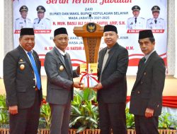 Sertijab Bupati/Wabup, Natsir Ali – Muhtar Siap dan Komitmen Bangun Selayar Maju dan Sejahtera