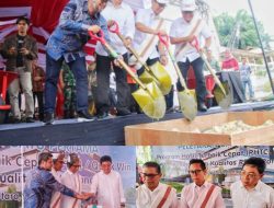 Bupati Zadrak Hadiri Peletakan Batu Pertama Pembangunan RS Pongtiku