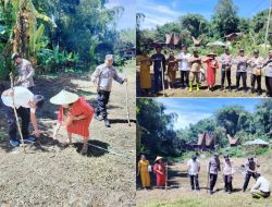 Polisi Tanam Jagung di Bangkelekila’ Manfaatkan Lahan Produktif