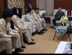 Bupati Pinrang Irwan Hamid Beraudiensi Bersama Pihak BPJS Kesehatan dan Sarjana Penggerak Badan Gizi Nasional
