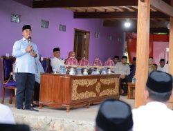 Bupati dan Wakil Bupati Wajo, Andi Rosman dan dr. Baso Rahmanuddin Safari Ramadan Perdana di Desa Botto Tanre
