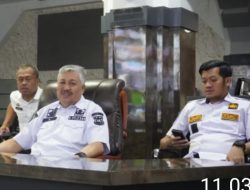 Bupati Pinrang Irwan Hamid, ikuti Rakor Bersama Unsur Forkopimda Sulsel Secara Daring