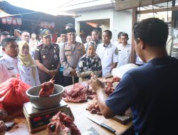 Pemkot bersama unsur Forkopimda Pantau Harga Bahan Pokok di Pasar Lakessi