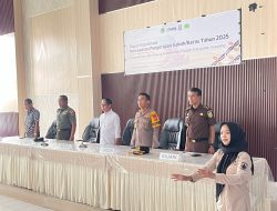 Kapolres Soppeng Hadiri Rakor Percepatan Penyerapan Gabah/Beras Tahun 2025