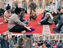 Kapolres Toraja Utara Gelar Tarawih Keliling di Masjid Agung Rantepao