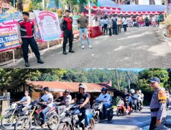 40 Personel Gabungan Disiagakan Kawal Kedatangan Bupati dan Wabub Tana Toraja
