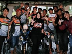 Umy Ikut Dampingi PRS 789 Bulukumba Racing Team Berlaga di Kejurnas Drag Bike