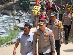 Kapolres Luwu Tinjau Objek Wisata Alam, Pastikan Keamanan Pengunjung Selama Libur Lebaran