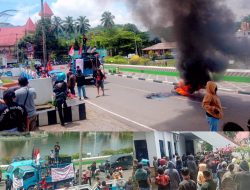 Demo AMPPM di DPRD Tana Toraja Berlangsung Ricuh