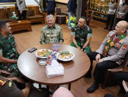 Dandim 1404 Pinrang Hadiri Sertijab Kapolres Pinrang di Mapolres