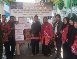 UPT SPF SDI Rappokkalling II Menyalurkan Bantuan untuk Korban Kebakaran di Jalan Ar Dg Ngunjung