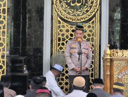 Kapolsek Lembang Hadiri Safari Jum’at di Masjid Al Mu’minin Dukung Program Bupati Pinrang