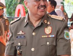 Bupati Pinrang Irwan Hamid, Menghadiri Apel Gelar Pasukan di Kota Sengkang Wajo