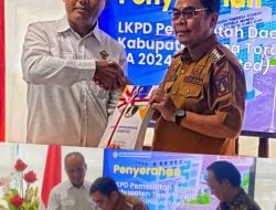 Bupati Tana Toraja Serahkan LKPD 2024 ke BPK RI