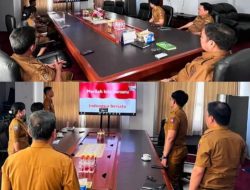 Bupati Zadrak Tombeg Ikuti Rakor Virtual LKPD dan LKKL